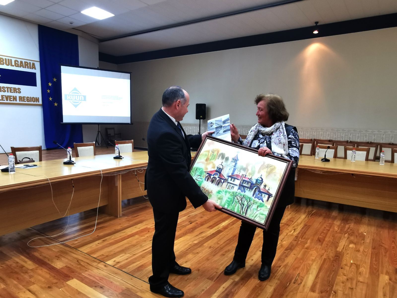 Областният управител поздрави инженерната гилдия на Плевен за юбилейните 20 г. от учредяването на КИИП